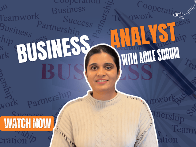 Business Analyst with Agile Scrum